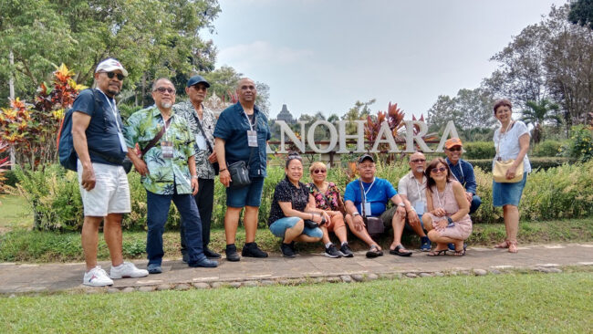 Javanese Diaspora Event "Ngumpulke Balung Pisah" di Manohara Hotel komplek Candi Borobudur, Senin (12/6/2023).