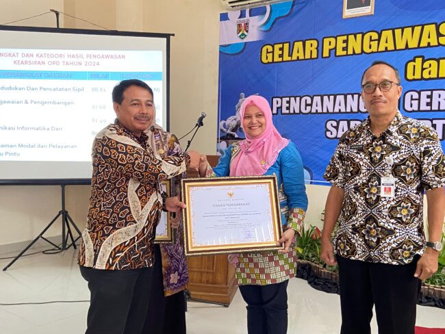 Disperpusip Kota Magelang Canangkan Gerakan Nasional Sadar Tertib Arsip