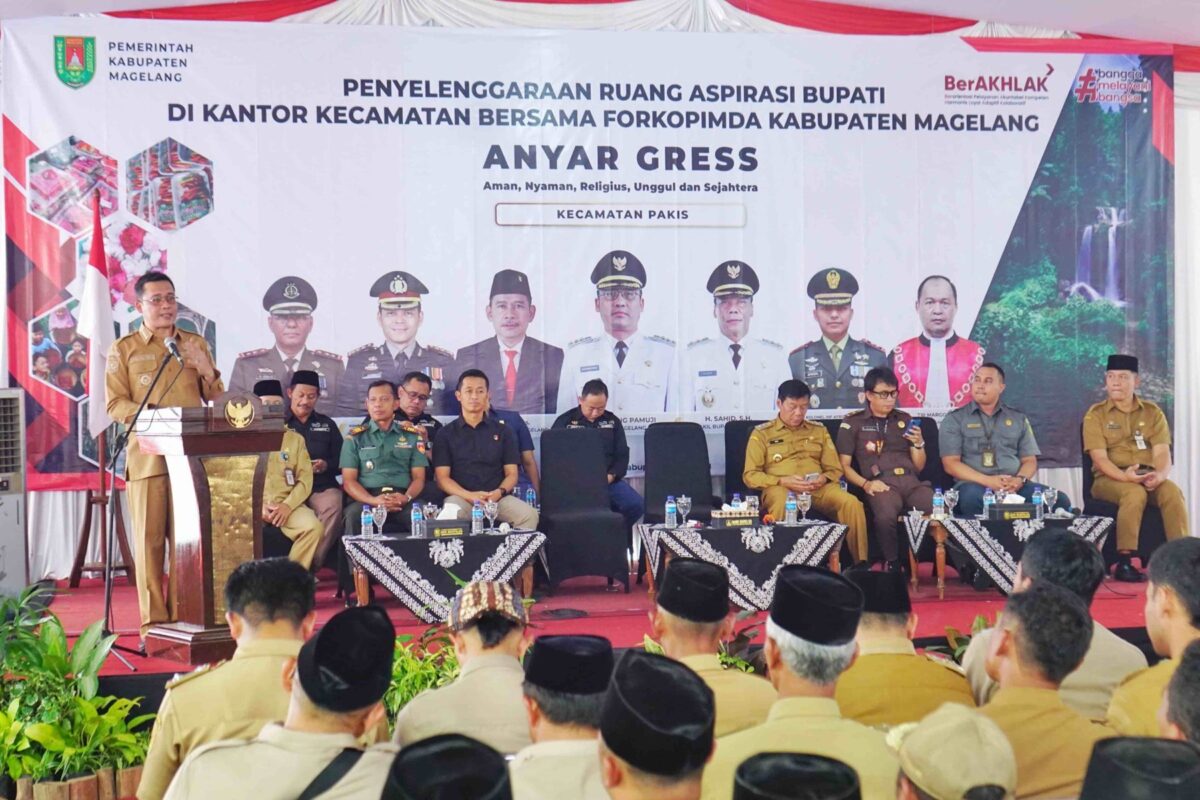 Bupati Magelang Buka Ruang